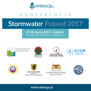 retencja.pl  Zrealizowane projekty Już za 2 miesiące konferencja „Stormwater Poland 2017”.