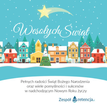 retencja.pl  Zrealizowane projekty Wesołych Świąt Bożego Narodzenia i pomyślności w Nowym Roku 2019!