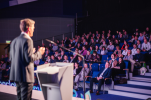 zdjęcie Ulricha Dittmera podczas prezentacji na stormwater poland 2026